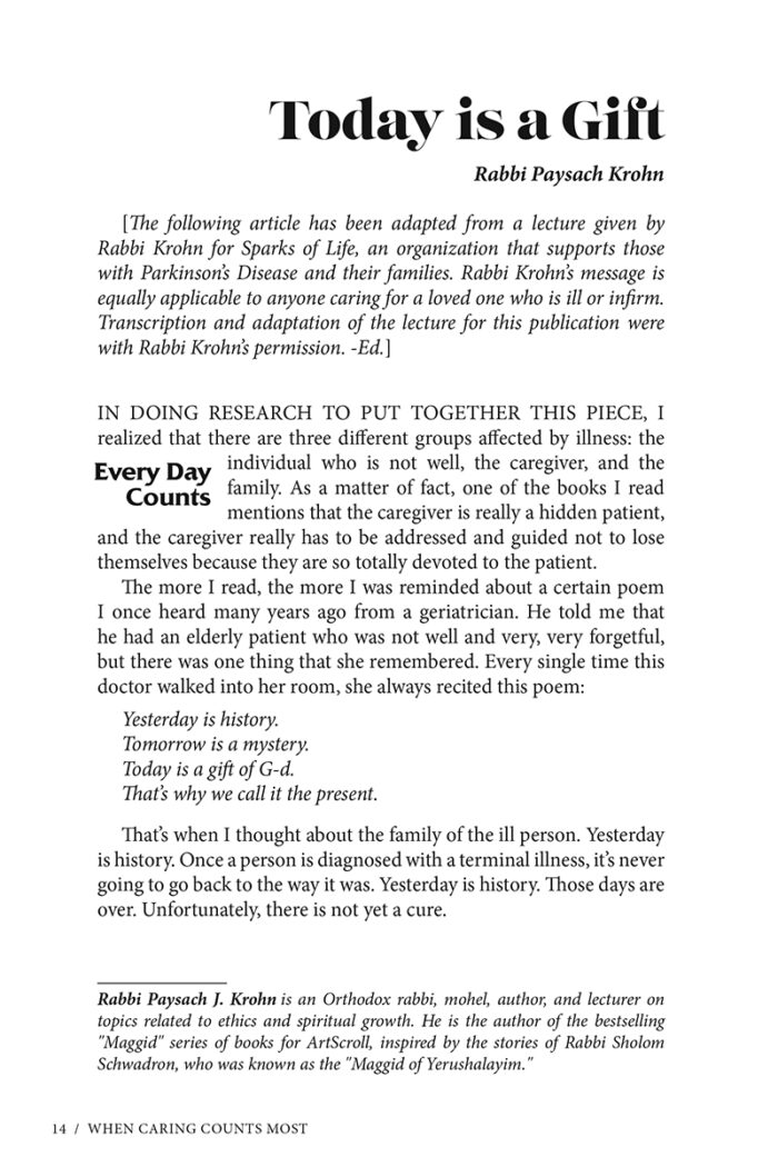 When Caring Counts Most: A Guide for Jewish Caregivers - Image 2
